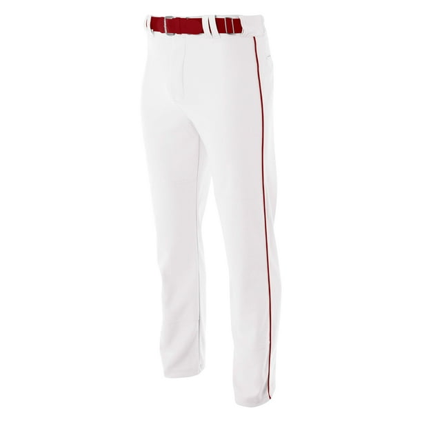 A4 N6162-WHC Pro-Style Open Bottom Baseball Pants Small 